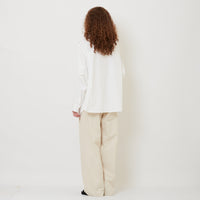 Women Wide-Leg Long Pants - Light Khaki - SW2510170A