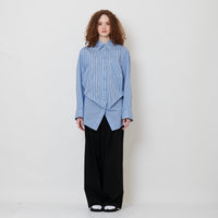 Women Wide-Leg Long Pants - Black - SW2510170B