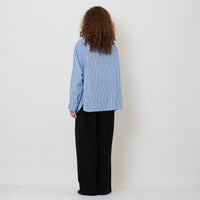 Women Wide-Leg Long Pants - Black - SW2510170B