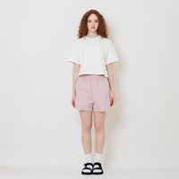 Women Cotton Nylon Shorts - Light Pink - SW2511192B