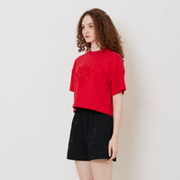 Women Embroidery Cropped Top - SW2512205