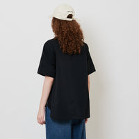 Women Cotton Nylon Top - Black - SW2512216B