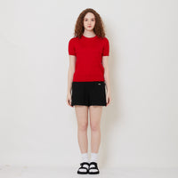 Women Shorts - Black - SW2512220B