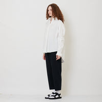 Women High Waisted Pants with Belt - Navy - SW2512223B