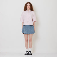 Women Denim Skort - Light Blue - SW2512236A