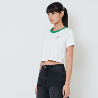 Women Embroidery Cropped Top - SW2601002
