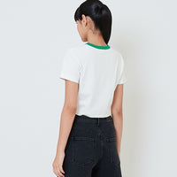 Women Embroidery Cropped Top - SW2601002