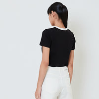 Women Embroidery Cropped Top - SW2601002