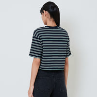Women Striped Cropped Top - SW2601003