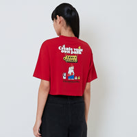 Women Graphic Boxy Top - SW2601004