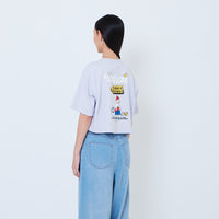 Women Graphic Boxy Top - SW2601004