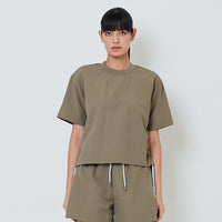 Women Nylon Top - Khaki - SW2601015C