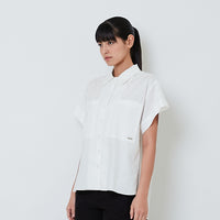 Women Oversized Shirt - Off White - SW2601017A