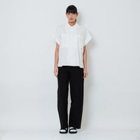 Women Barrel Long Pants - Black - SW2601024B