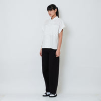 Women Barrel Long Pants - Black - SW2601024B