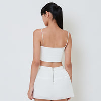 Women Padded Camisole - Off White - SW2601031A