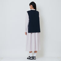 Women 2-in-1 Maxi Shirt Dress - Lilac - SW2602048A