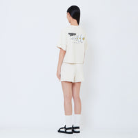 Women Elastic Waist Shorts - SW2603067