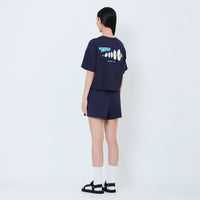 Women Elastic Waist Shorts - SW2603067
