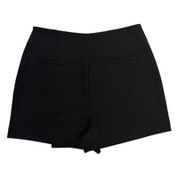 Women Stretch Cotton Skort - Black - SW2603075B