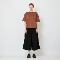 Women Elastic Waist Pants - Black - SW2606122B