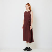 Women Irregular Dress - Maroon - SW2606125A