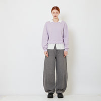 Women Barrel Fits Jeans - Black - SW2606128B