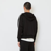 Genderless Hooded Track Jacket - Black - SW2606146D