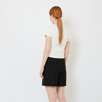 Women Mini T-Shirt - Off White - SW2607195A