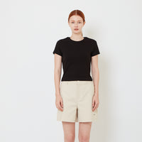 Women Mini T-Shirt - Black - SW2607195D