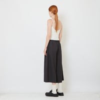Women Pleated Pants - Dark Grey - SW2607200A