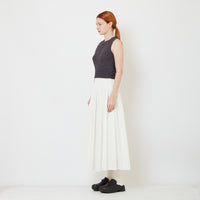 Women Maxi Skirt - Off White - SW2608162A