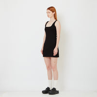 Women Bodycon Dress - Black - SW2608176B