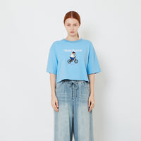 Women Boxy Graphic Top - SW2609181