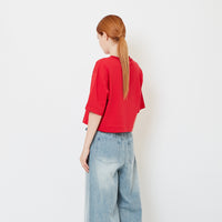 Women Boxy Graphic Top - SW2609181