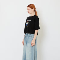 Women Boxy Graphic Top - SW2609181