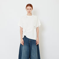 Women Oversized Raglan Knit Top - Off White - SW2609250A