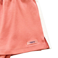 Girl Contrast Skort - Dark Pink - SG2301008A