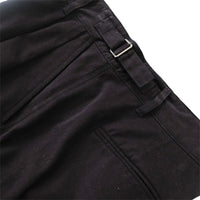 Men Wide Leg Long Pants - Black - SM2212168B