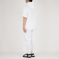 Men Raglan Sleeve Hoodie - Off White - SM2301009A