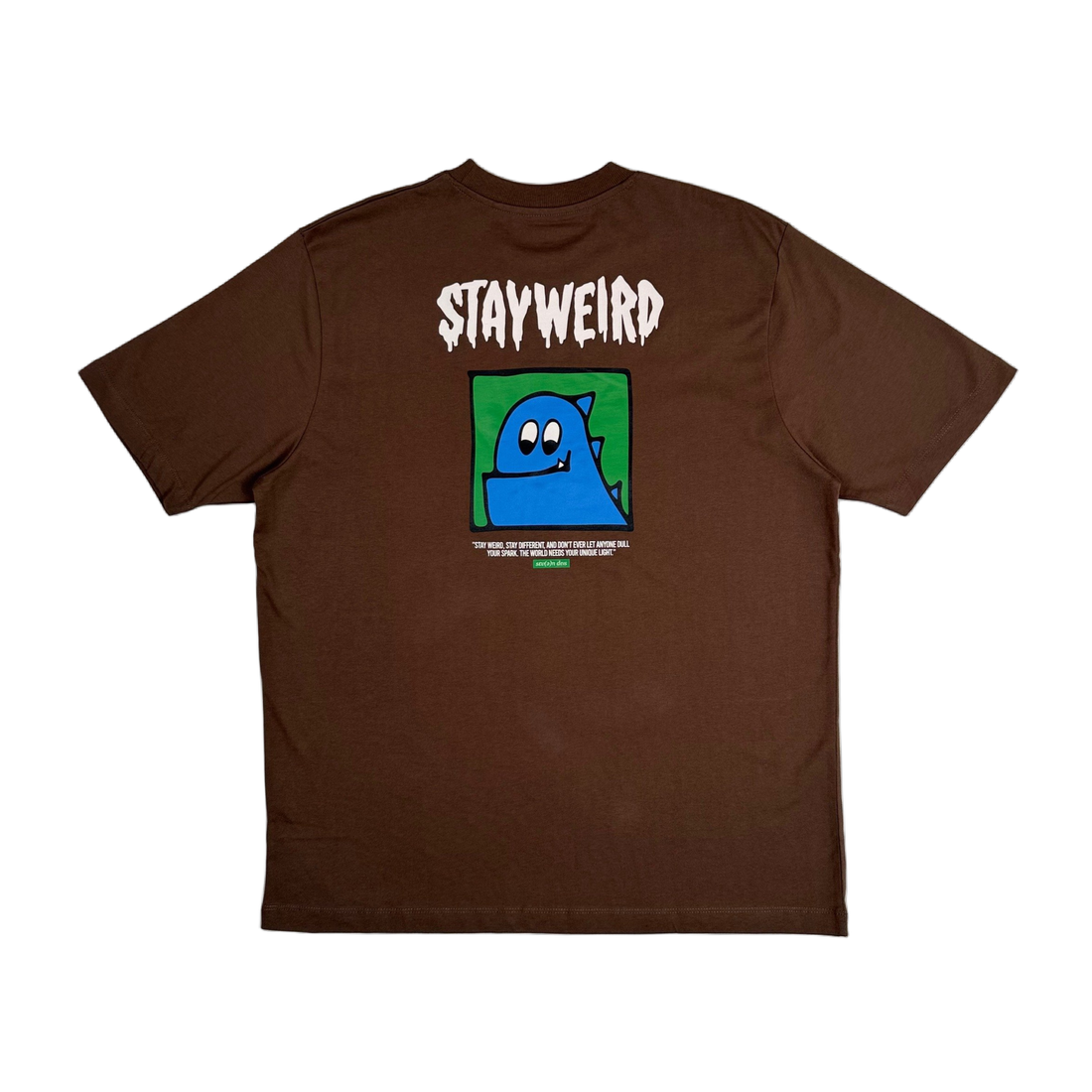 Men Graphic Tee - Brown - SM2504069B