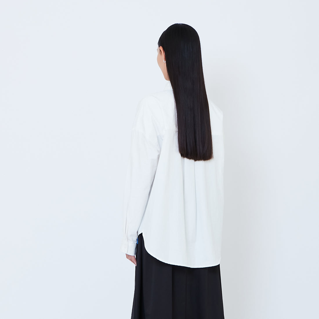 Women Oversized Shirt - Off White - SW2602043A