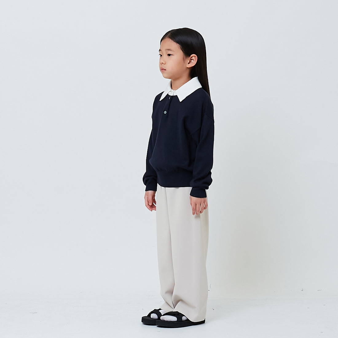 Girl Combined Knit Cardigan - SG2602021
