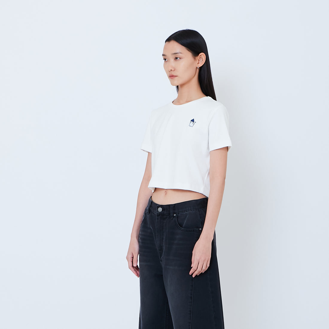 Women Graphic Cropped Top - SW2602039