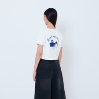 Women Graphic Cropped Top - SW2602039