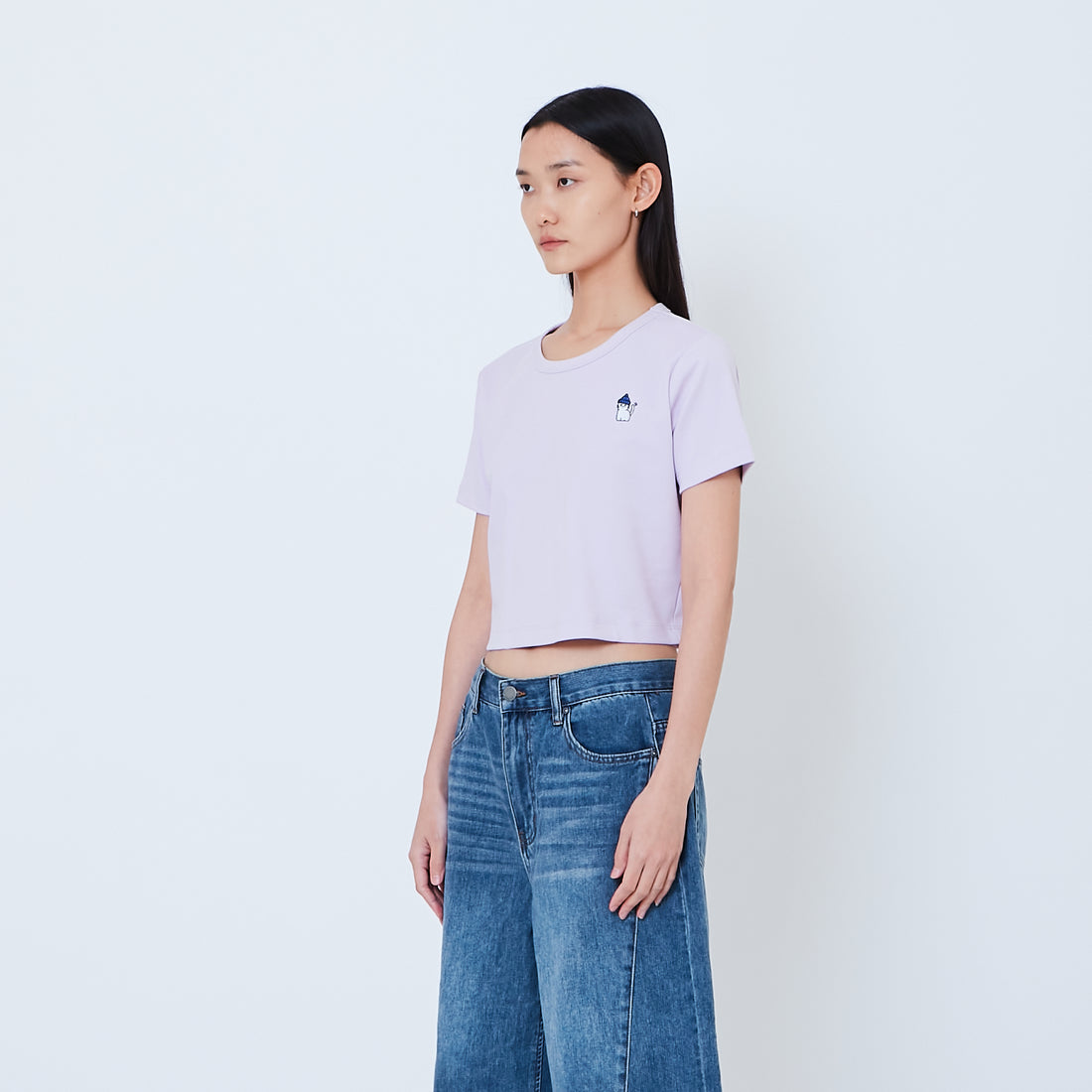 Women Graphic Cropped Top - SW2602039