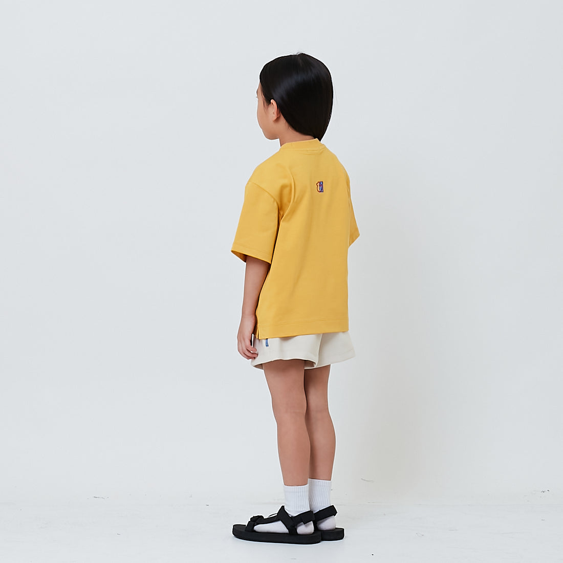 Girl Essential Boxy Top - Yellow - SG2604038B