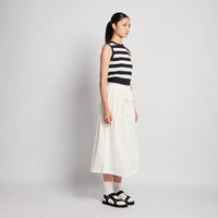 Women Maxi Skirt - Off White - SW2512218A