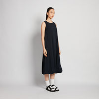 Women Loose Maxi Dress - Navy - SW2512219B