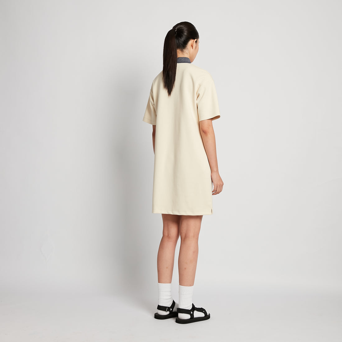 Women Polo Dress - Sand - SW2512213A